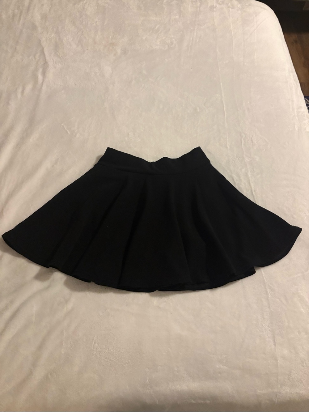 black skirt